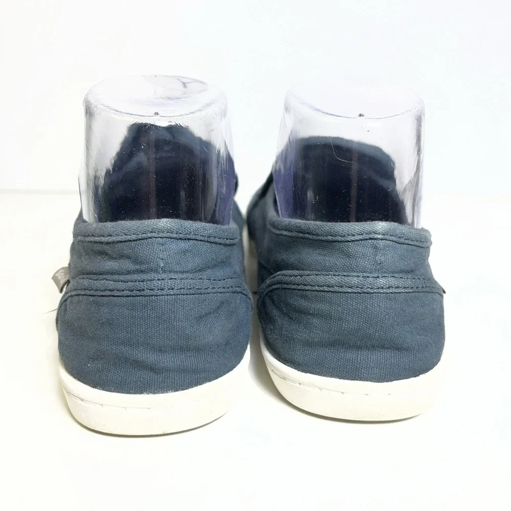Sanuk blue canvas